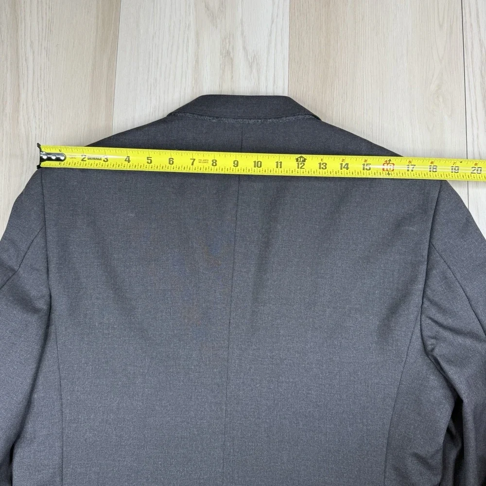 J Crew Aldridge Loro Piana Italian Super 120s Wool 2 Pc Gray Mens Size 42R 34x31